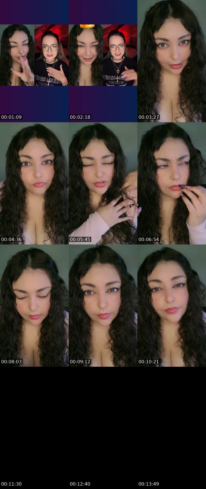 Contact-sheet preview of 💜PaTcHe§🩶📚's Liveme recording