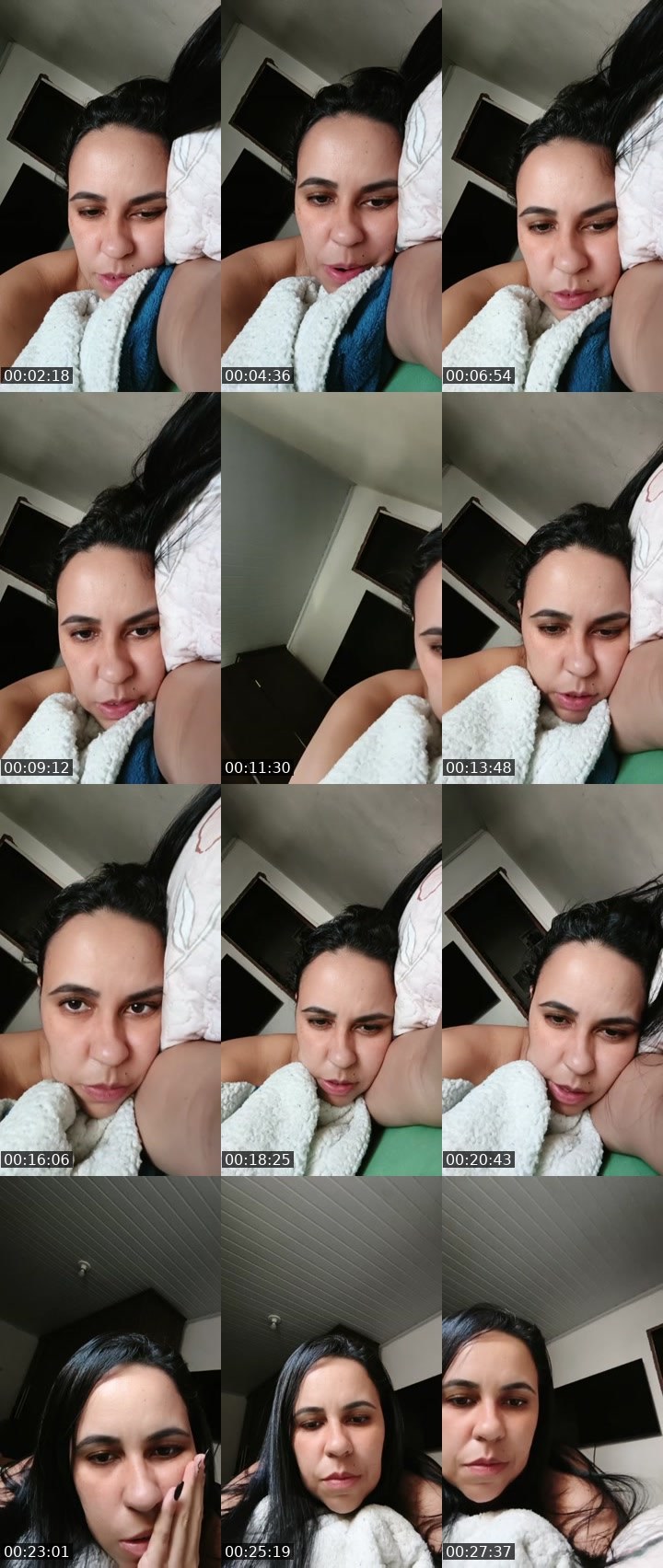 Contact-sheet preview of RACHELPODEROSA's Liveme recording