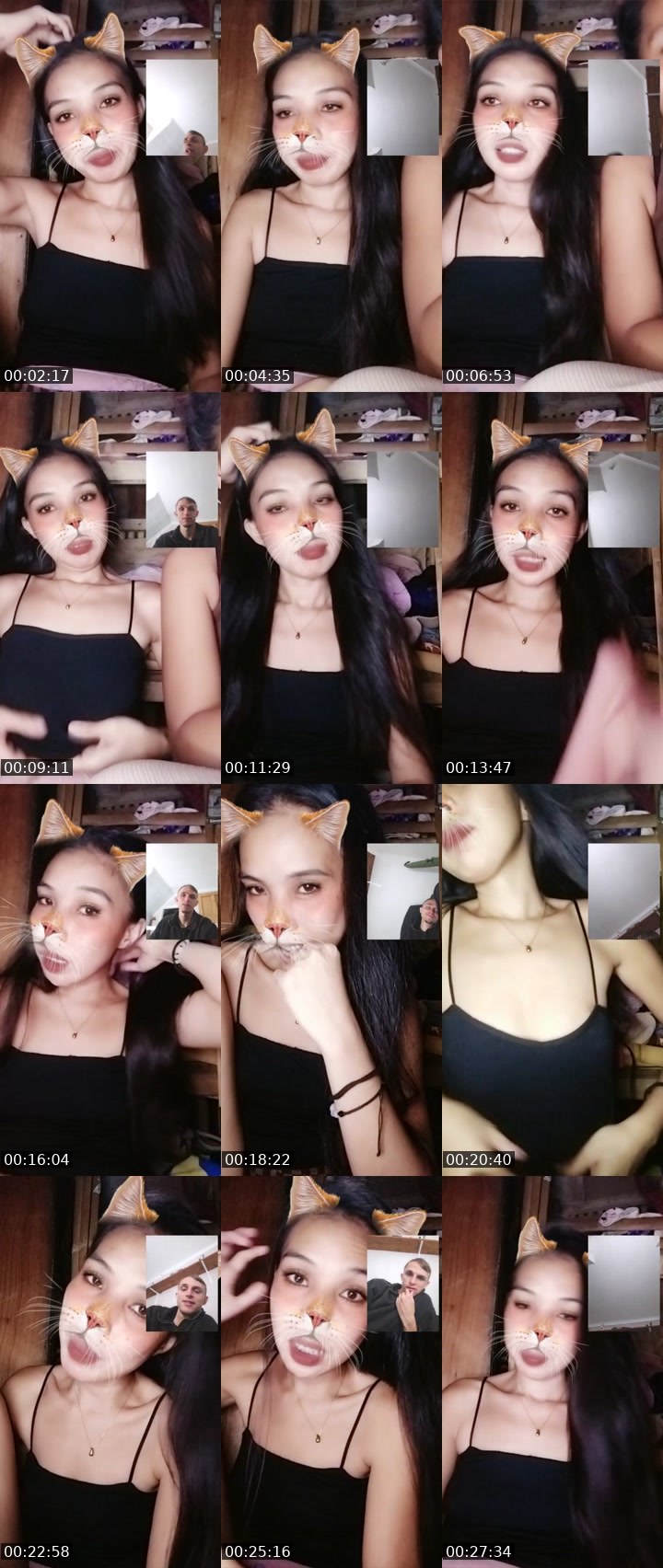 Contact-sheet preview of 🔥PIRENA🔥's Liveme recording