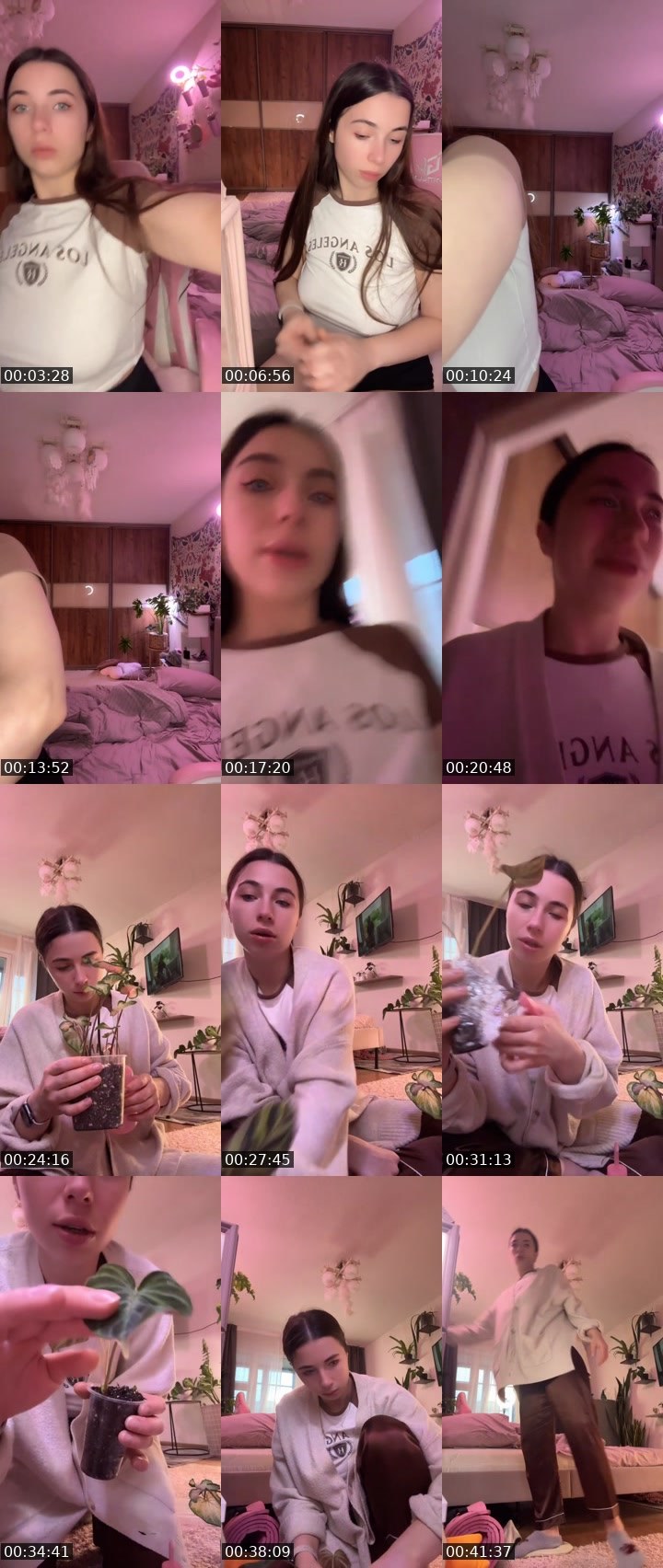 Contact-sheet preview of 👑SillyGoose 🪿's Liveme recording