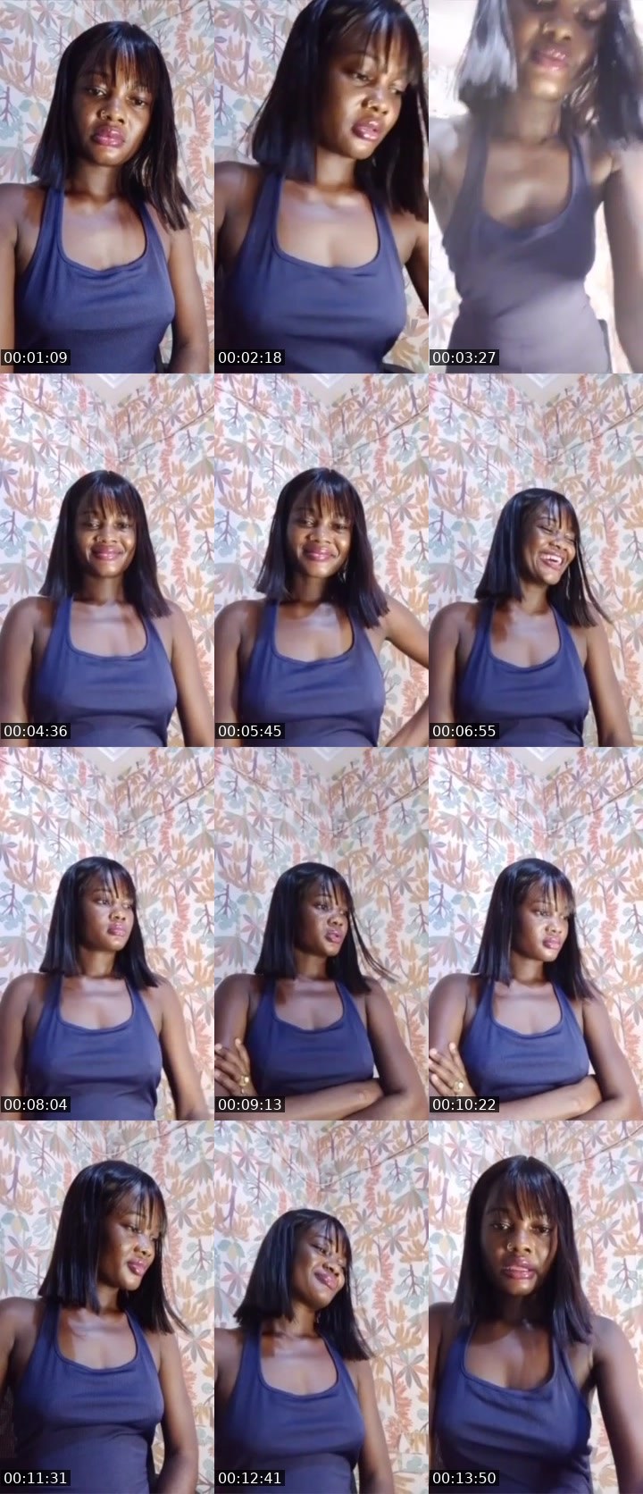 Contact-sheet preview of Mama 🌹's Liveme recording