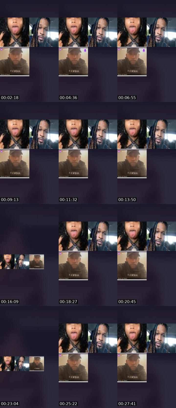 Contact-sheet preview of ꧁✨3мρя3ѕѕ✨꧂'s Liveme recording