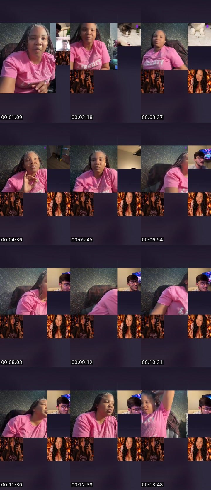 Contact-sheet preview of 💉ʂıɱ℘ʅıƈıɬყ🩺's Liveme recording