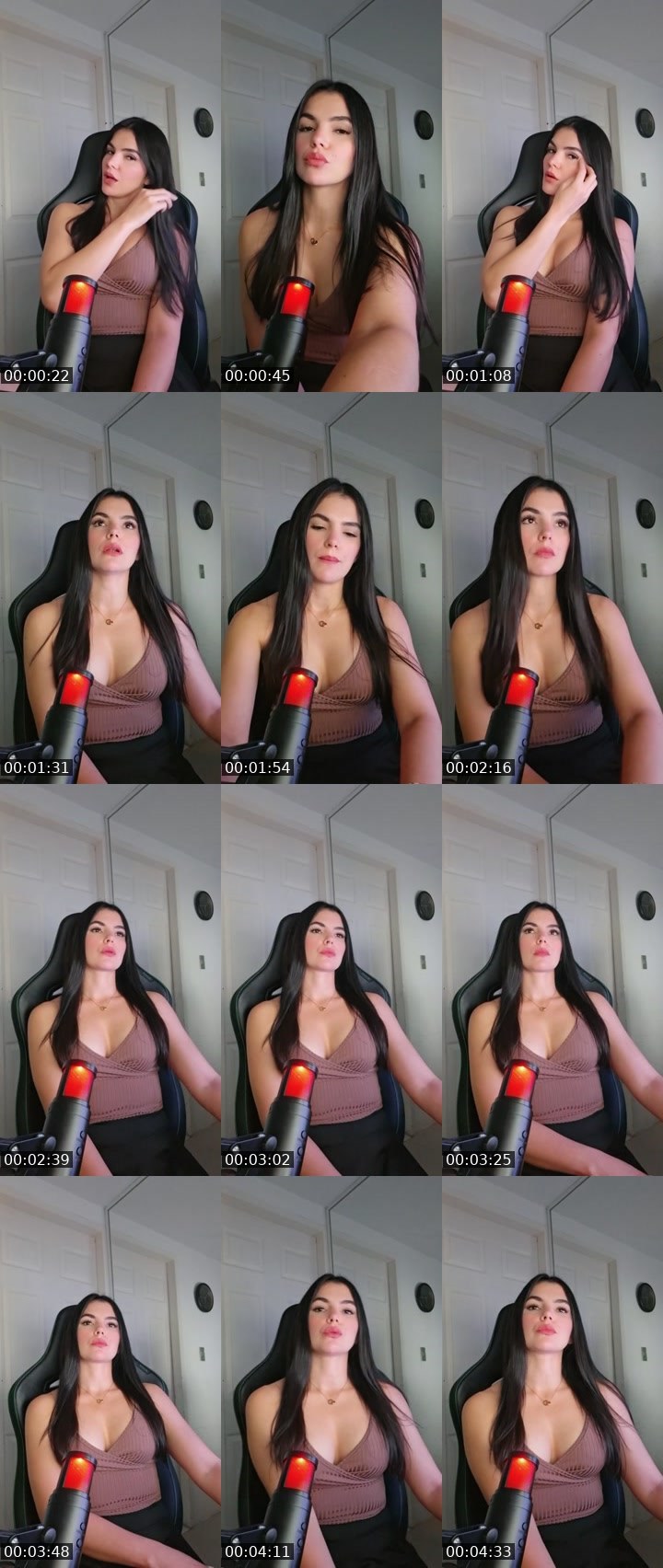Contact-sheet preview of Eve 🇻🇪☁️🩷's Liveme recording