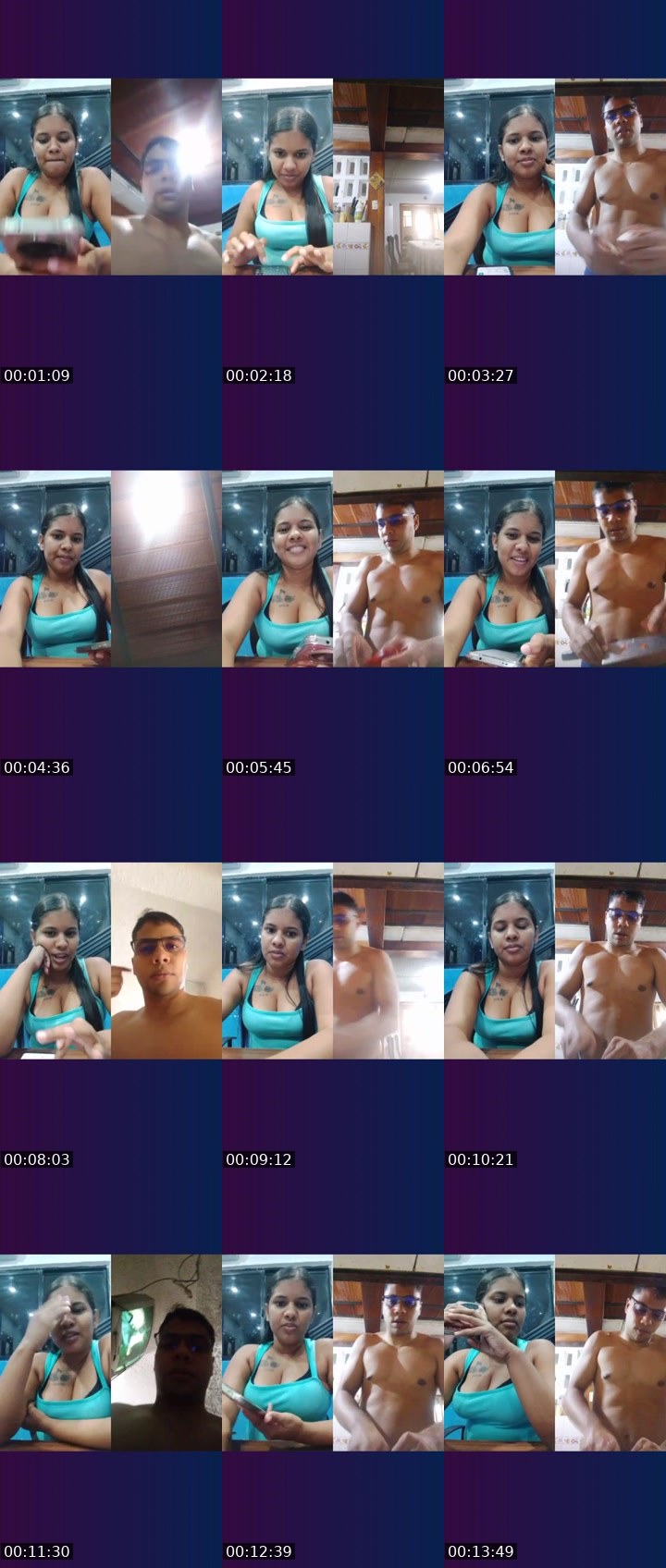 Contact-sheet preview of 👑⃤Jei✨💛's Liveme recording