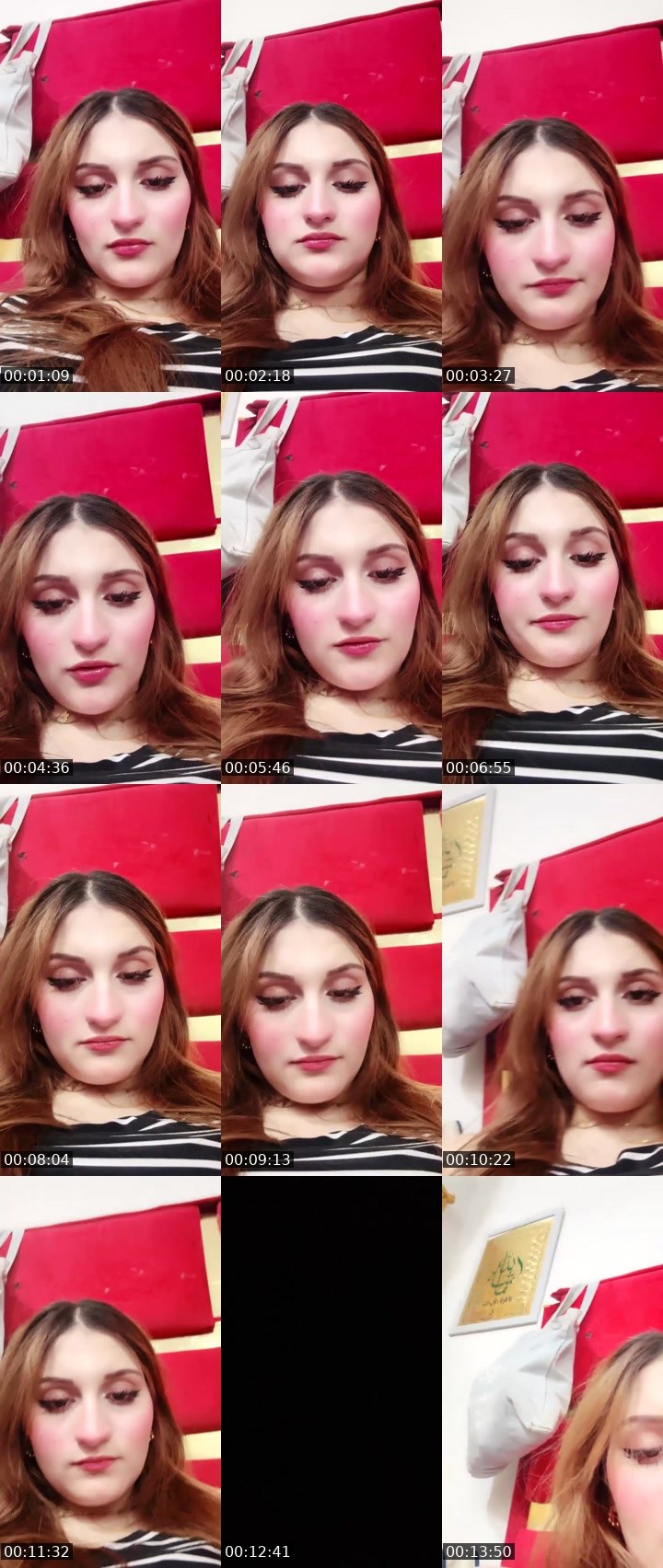 Contact-sheet preview of Hamyynaaa's Liveme recording