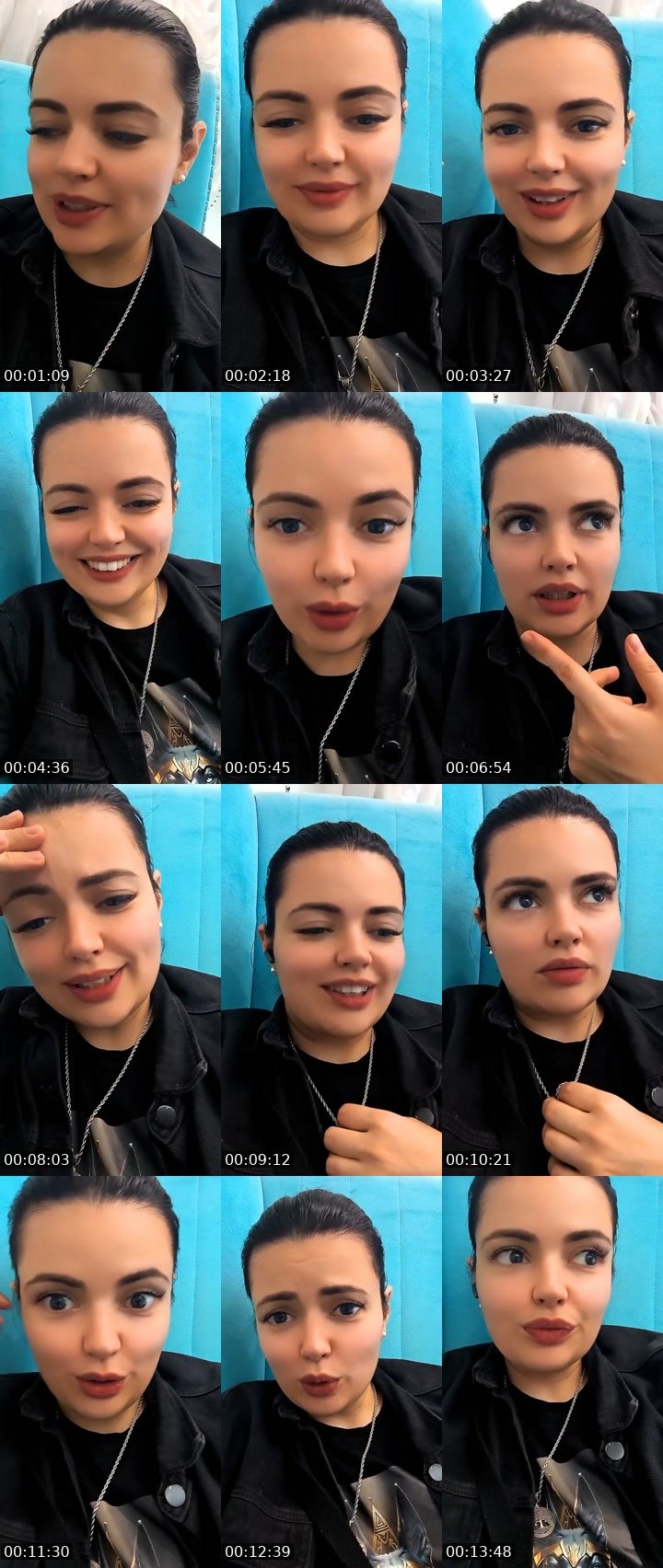 Contact-sheet preview of Yana Mikki🩷🪽's Liveme recording