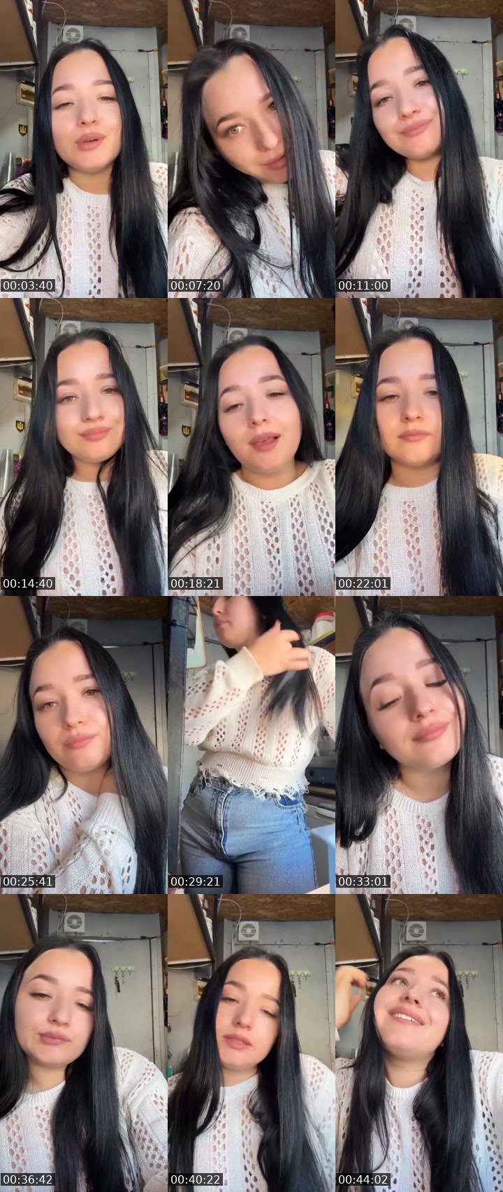 Contact-sheet preview of 𝓢𝓷𝓮𝓳𝓪💋's Liveme recording
