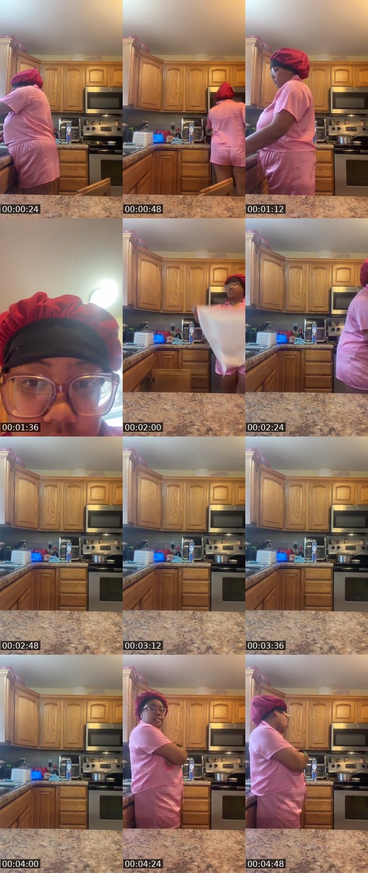 Contact-sheet preview of Tyarra 24's Liveme recording