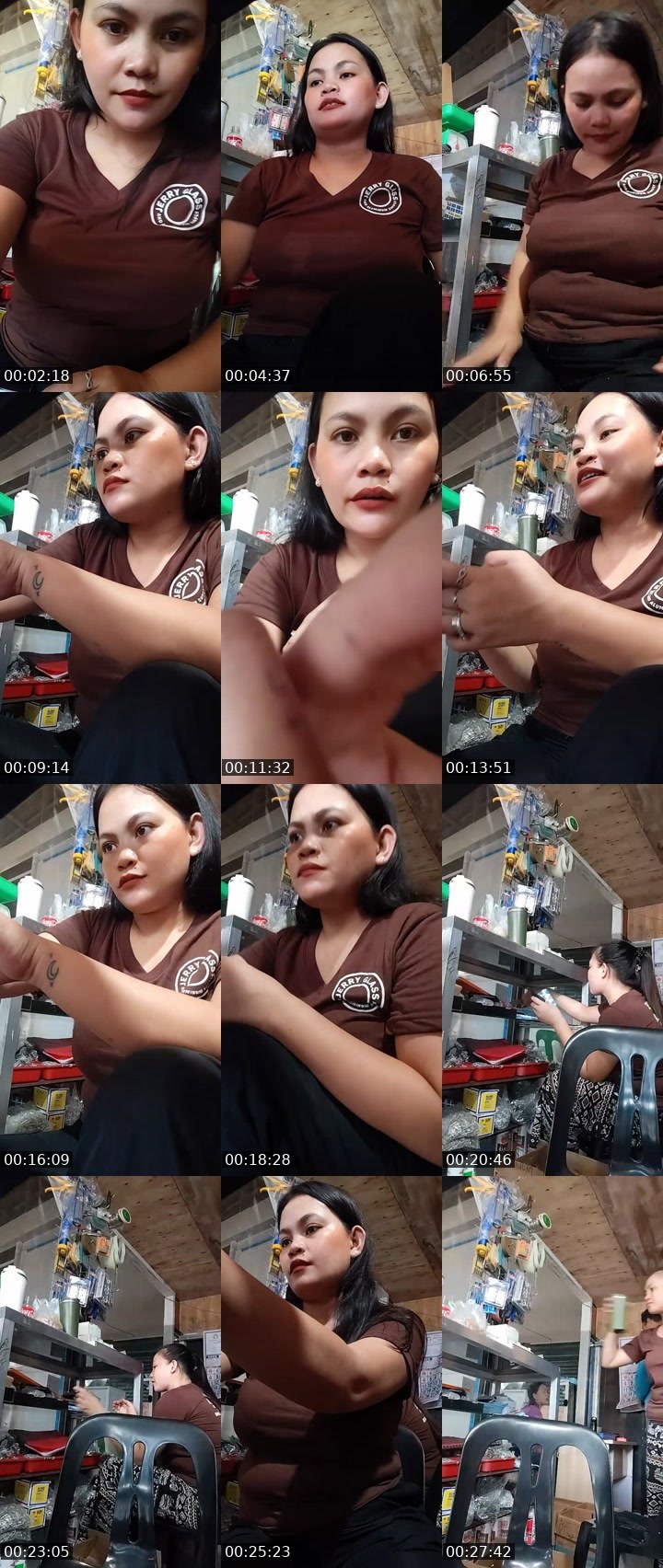 Contact-sheet preview of NP Jane👸🦸's Liveme recording