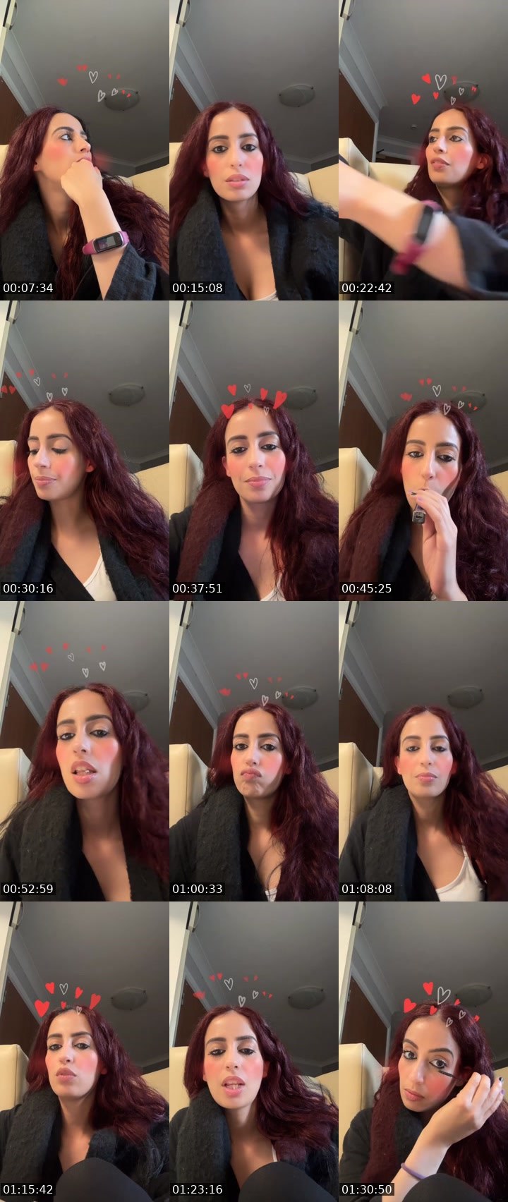 Contact-sheet preview of 𝐌𝐘𝐒𝐓𝐄𝐑𝐘 🐝's Liveme recording