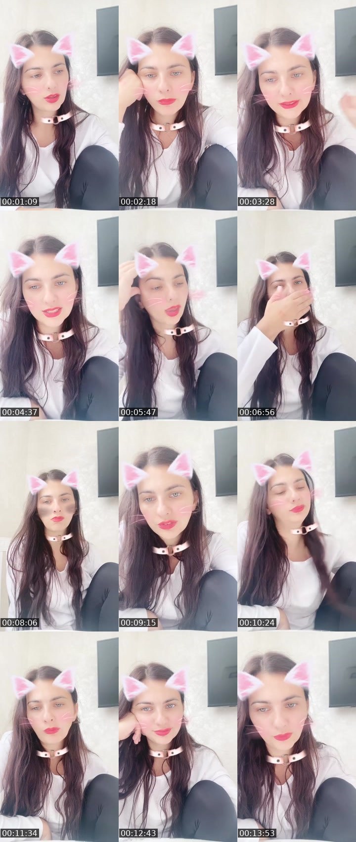 Contact-sheet preview of 💙Miss🍒💛's Liveme recording