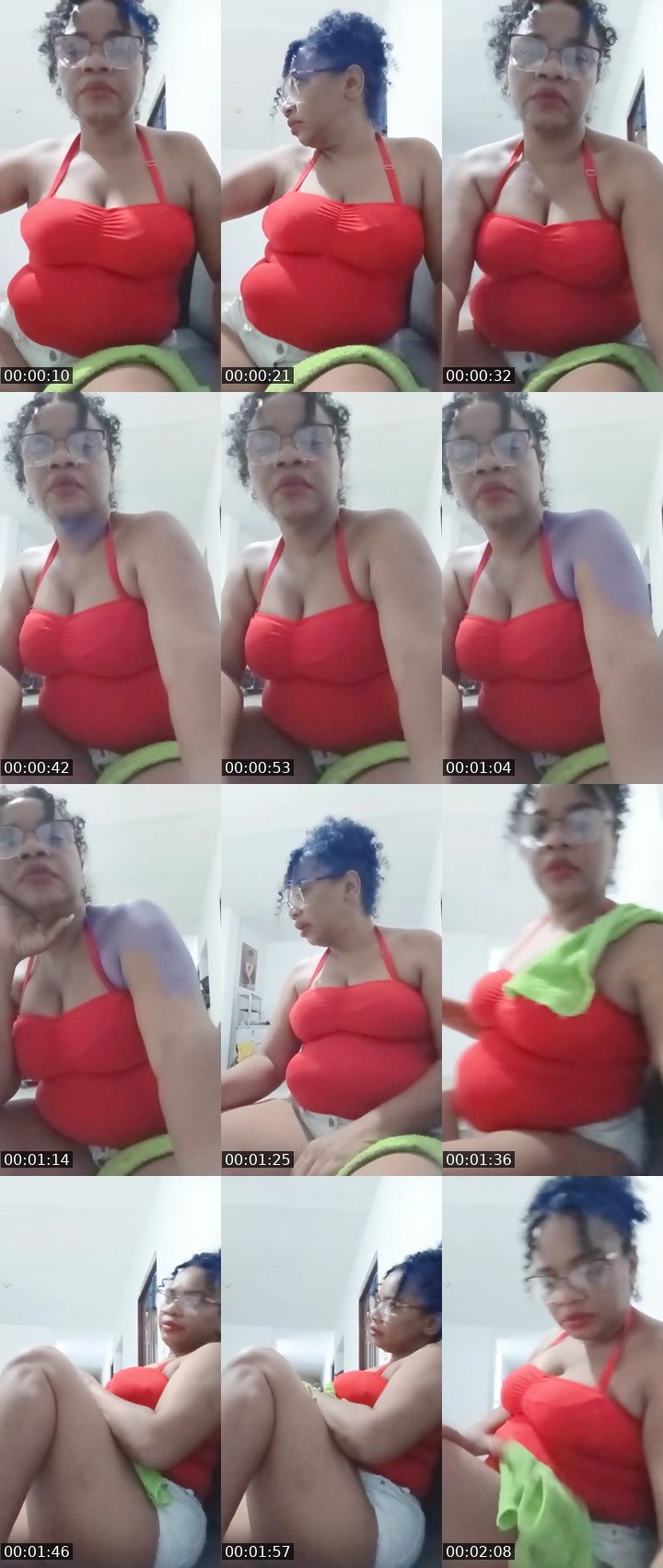 Contact-sheet preview of 🌈Samantha🐝⃤'s Liveme recording
