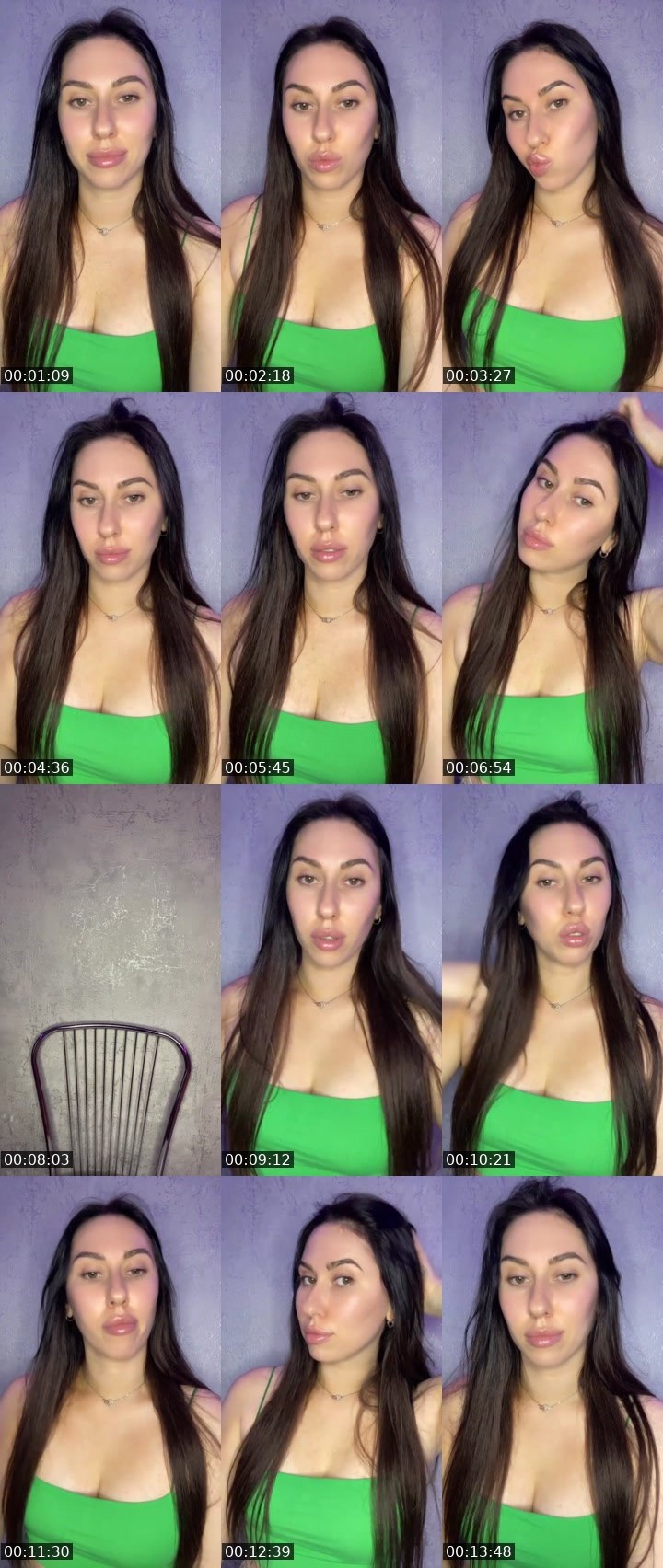 Contact-sheet preview of Enji 🖤's Liveme recording