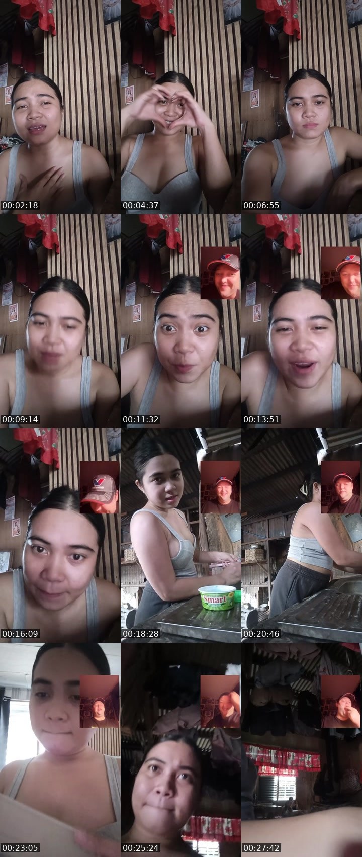 Contact-sheet preview of 🏵️Allie🌻ⒺⓁ's Liveme recording