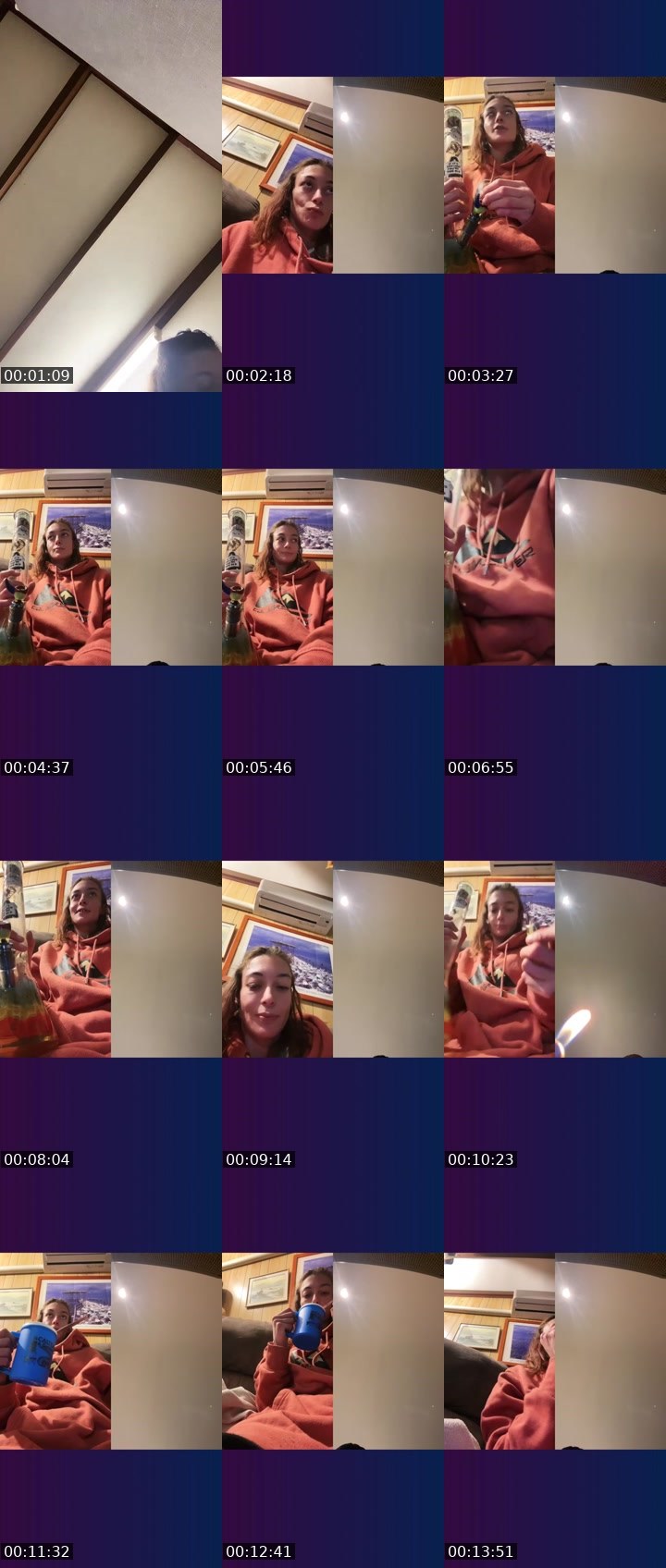 Contact-sheet preview of ✅itsEEEMMA😉😉🔫's Liveme recording