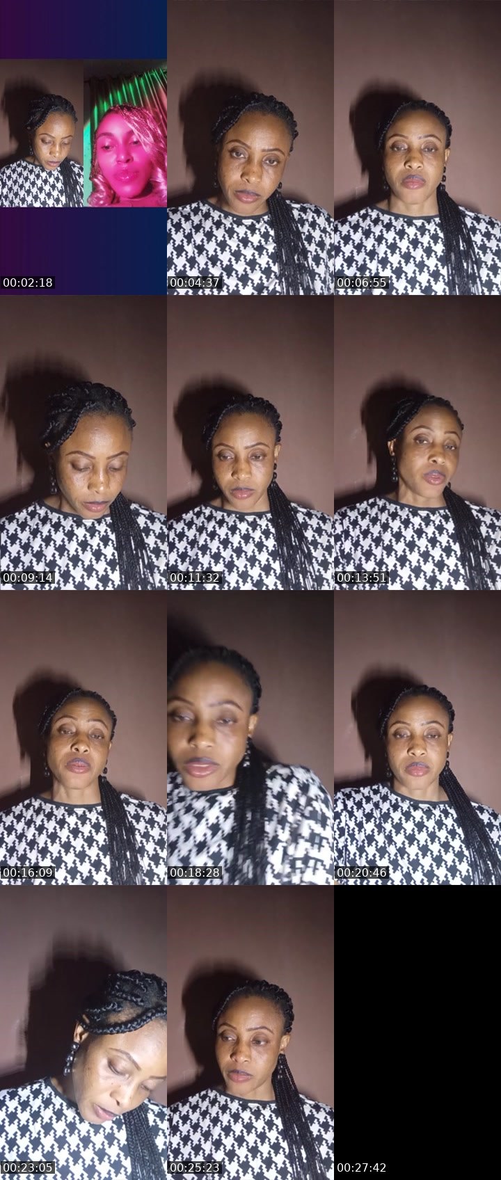 Contact-sheet preview of 1.2k🧥Julie☯️'s Liveme recording