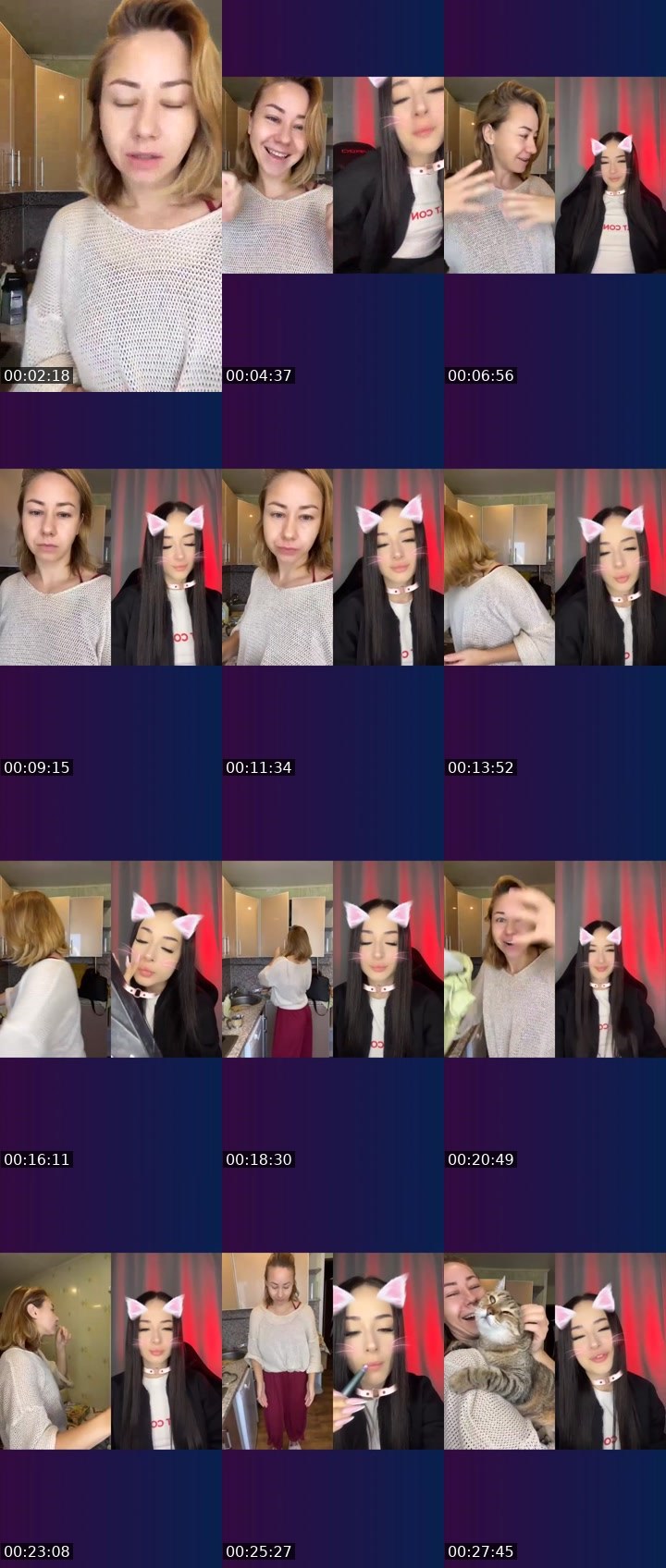 Contact-sheet preview of MU$E💎℄'s Liveme recording