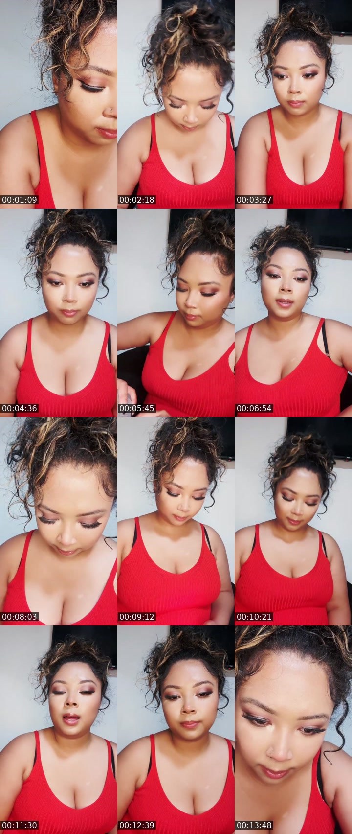 Contact-sheet preview of Blasian💙😘😋's Liveme recording