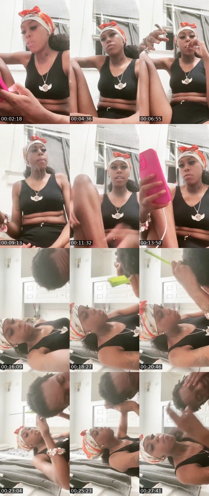 Contact-sheet preview of Msdragggherself's Liveme recording