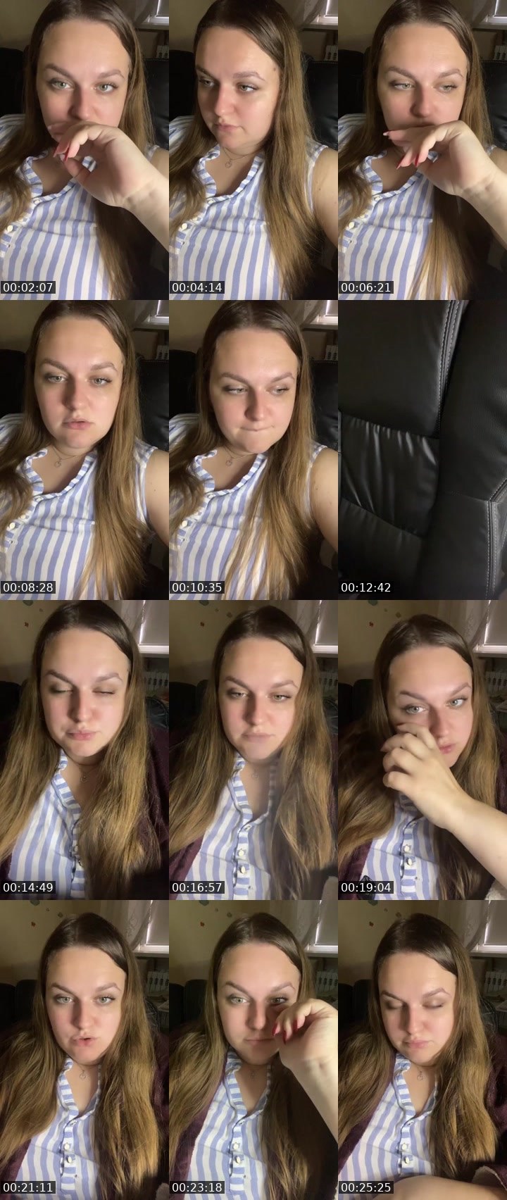 Contact-sheet preview of ✨ᒪᗩᑎᗩᒪIGᕼT✨'s Liveme recording