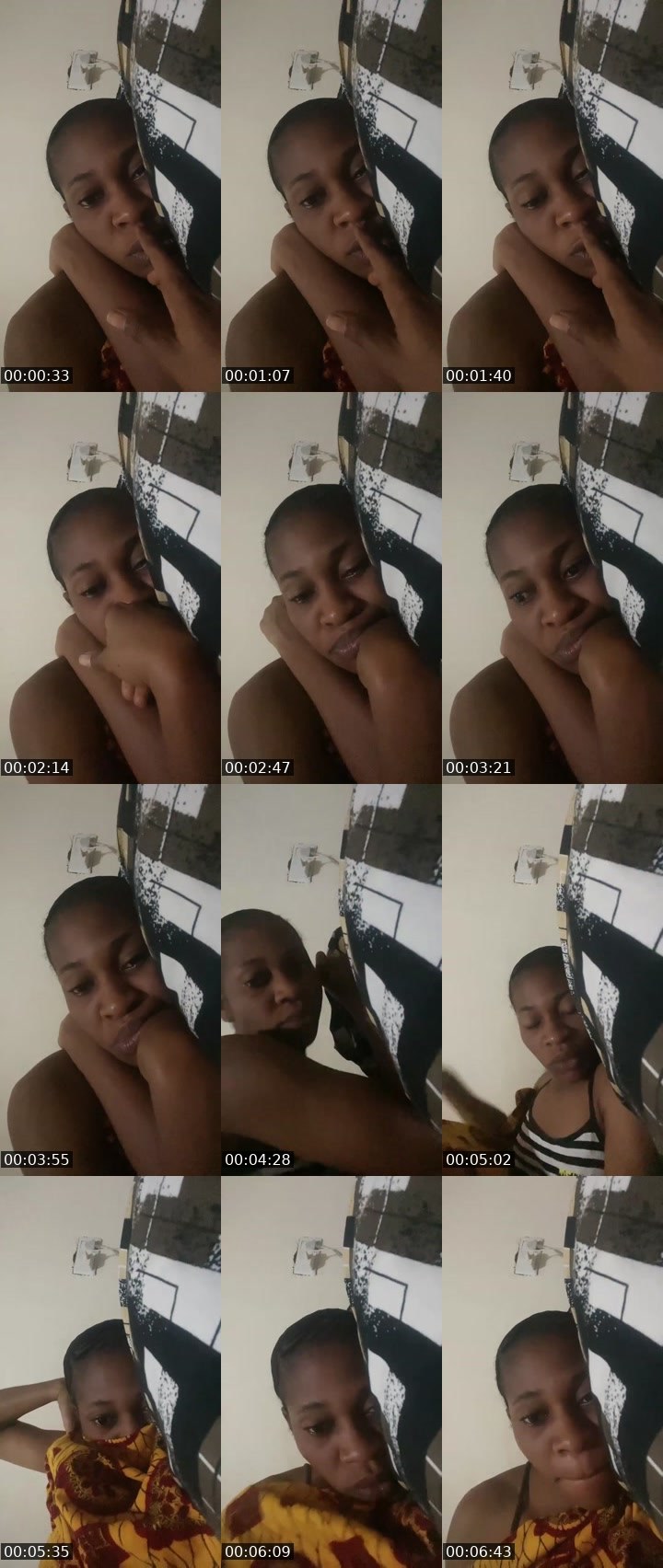 Contact-sheet preview of Lubaby🎭 🦁✯☞💜's Liveme recording
