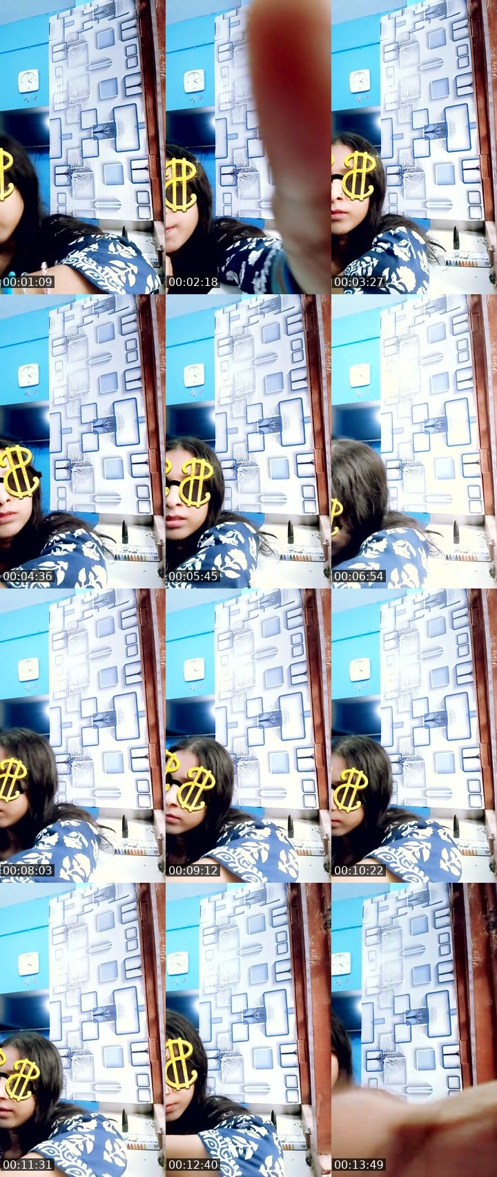 Contact-sheet preview of Lilly ⭐🌟's Liveme recording