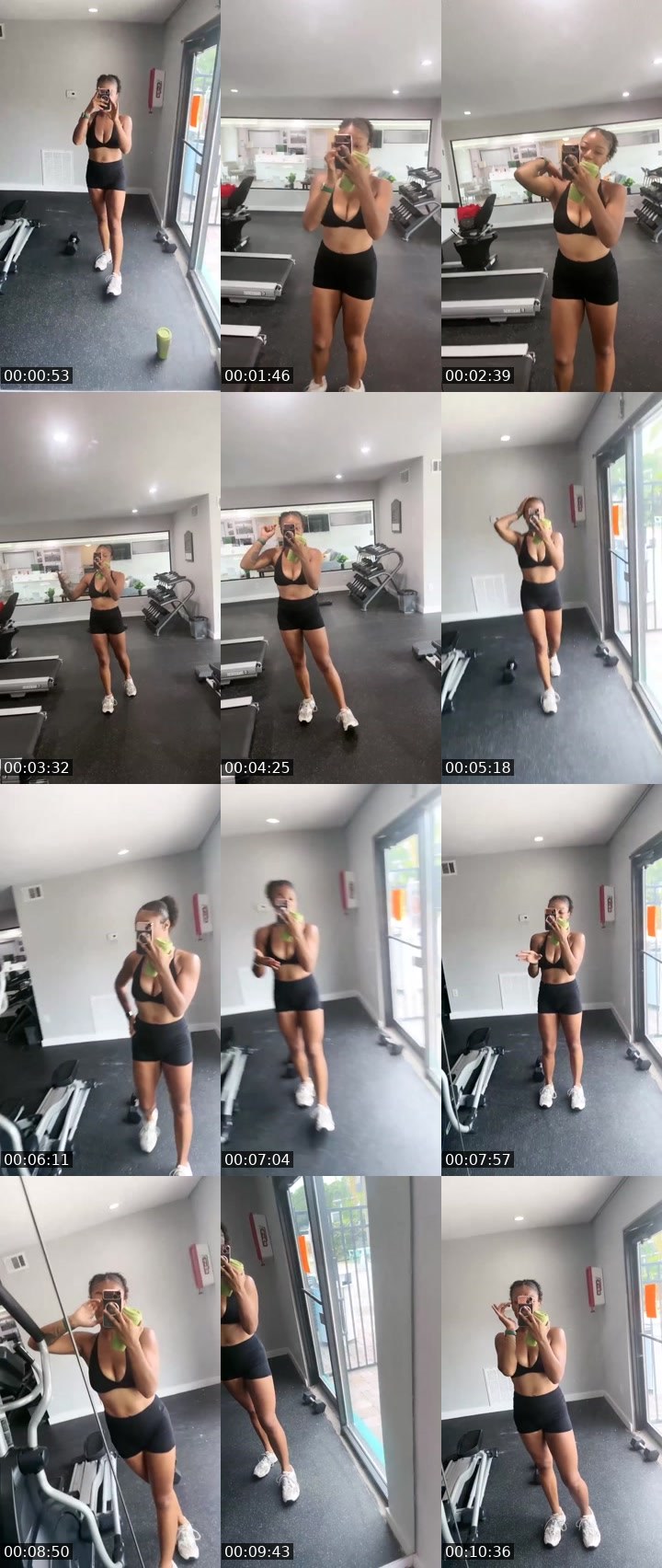 Contact-sheet preview of TheFitCurlyHead🦋's Liveme recording