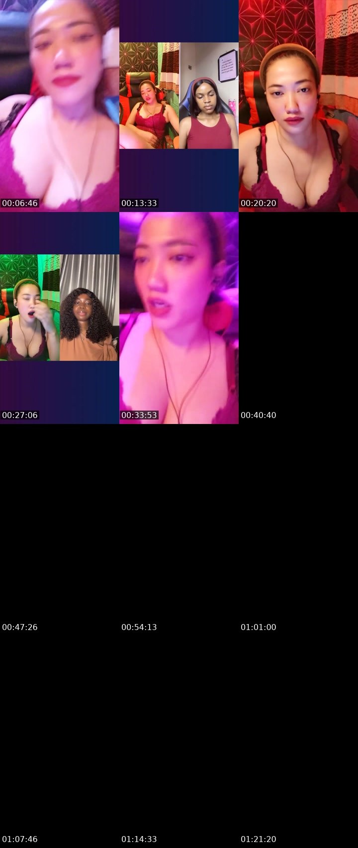 Contact-sheet preview of ☝️❤ℂℍ𝕀𝕂À's Liveme recording