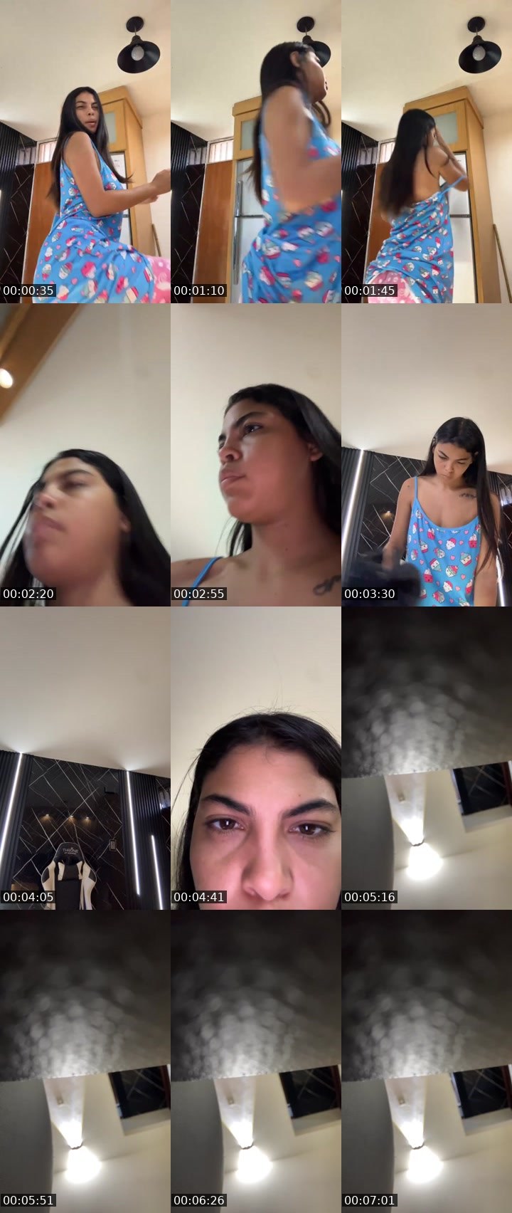 Contact-sheet preview of ✨B@B¥'s Liveme recording