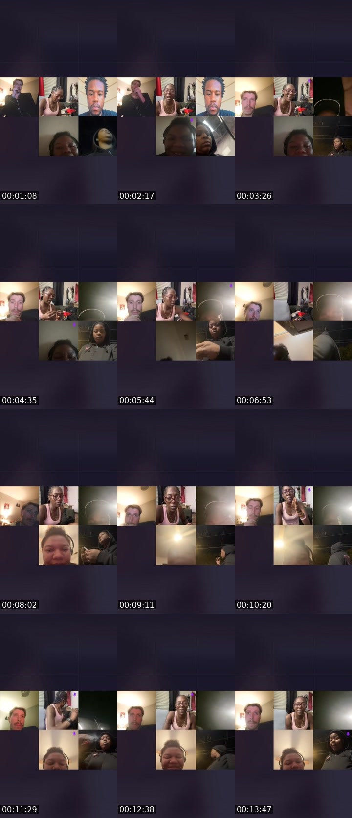 Contact-sheet preview of 👑ᴳᴺˢረᴀㄥᵉᵉᶻʸ⁴2⁰💨's Liveme recording