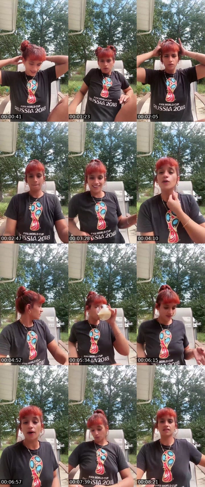 Contact-sheet preview of MATRIXBUNNIE's Liveme recording