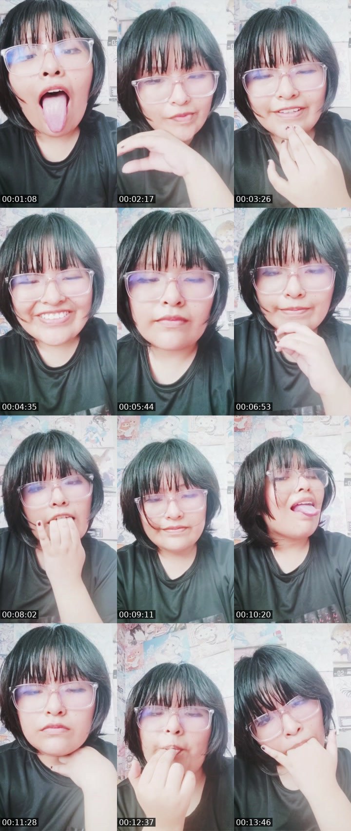 Contact-sheet preview of 🪩Ren 🍥's Liveme recording