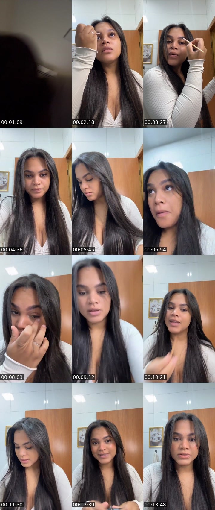Contact-sheet preview of Rae⚡️'s Liveme recording