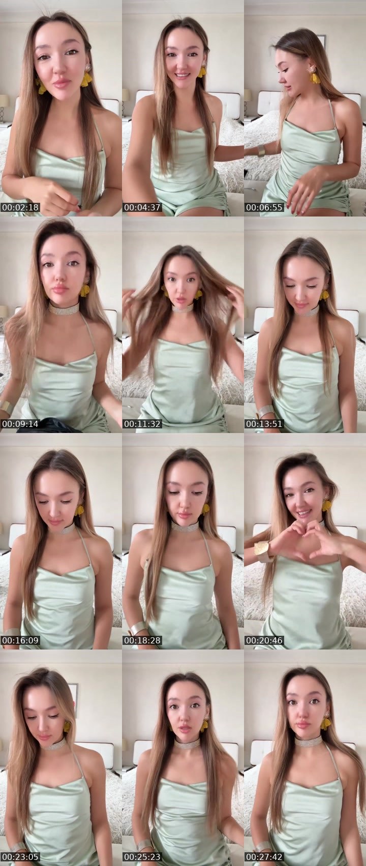 Contact-sheet preview of Vinya🕊️℄1k🙏🏻's Liveme recording
