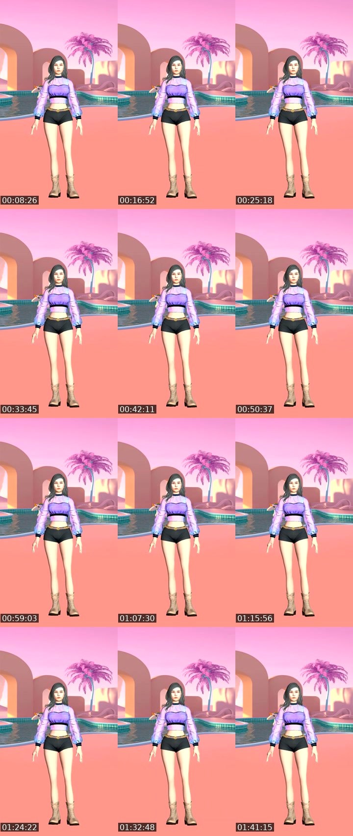 Contact-sheet preview of Ulitement 1's Liveme recording