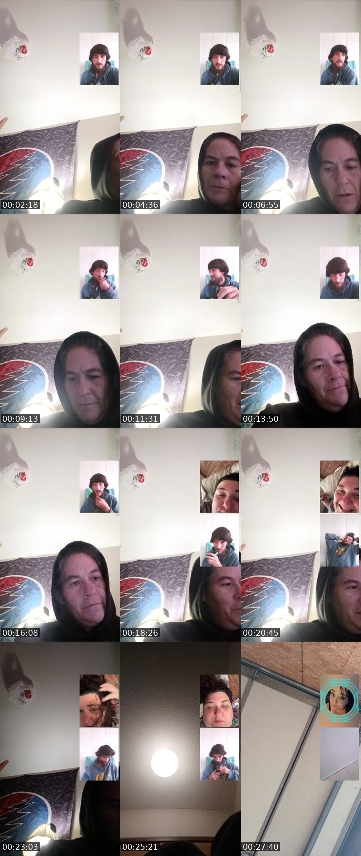 Contact-sheet preview of M Ripp's Liveme recording