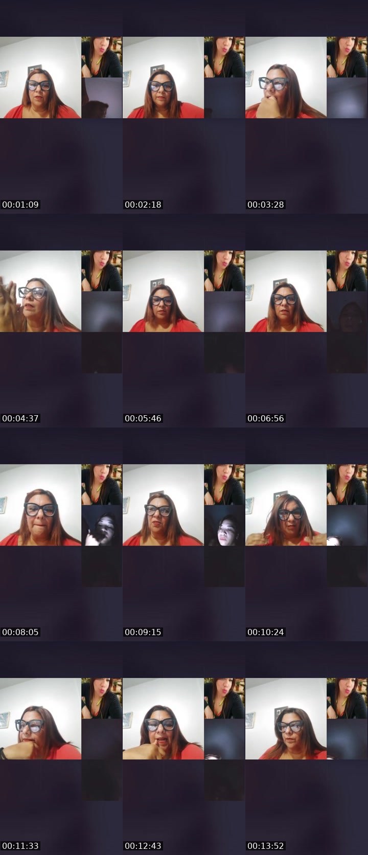 Contact-sheet preview of 🪷♦️Շɼibella's Liveme recording