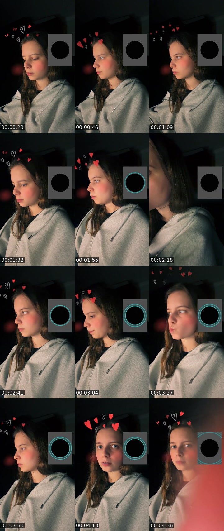 Contact-sheet preview of ᴄᴏᴜᴄʜ℘ᴏᴛᴀᴛᴏ🪽🇺🇦's Liveme recording
