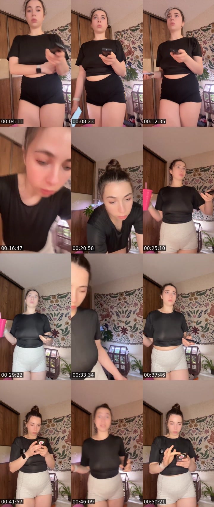 Contact-sheet preview of 👑SillyGoose 🪿's Liveme recording