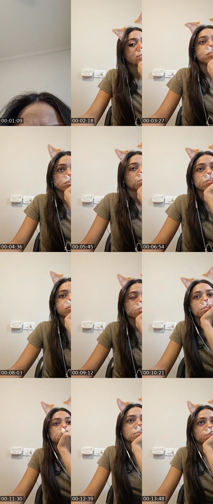 Contact-sheet preview of 50K dessa 🔮's Liveme recording