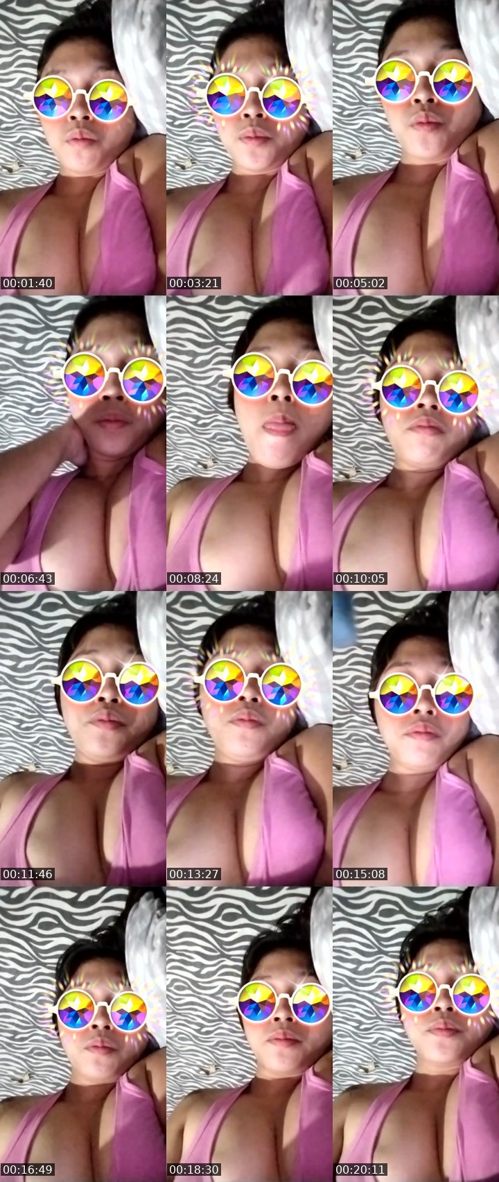 Contact-sheet preview of SEFA79's Liveme recording