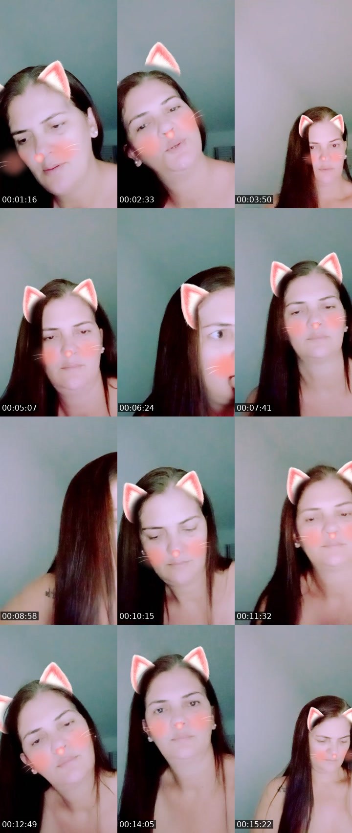 Contact-sheet preview of 12 K GIFTS GOAL's Liveme recording