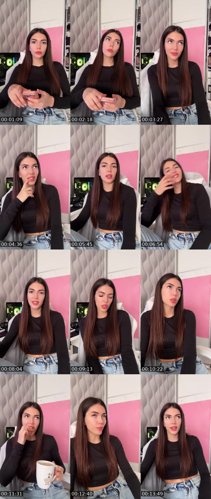 Contact-sheet preview of Incognito🍓's Liveme recording