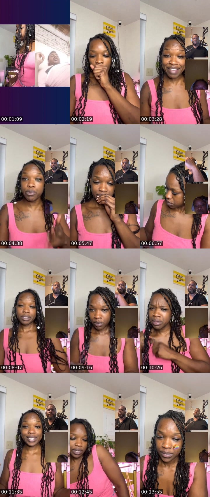 Contact-sheet preview of Sᴛᴏɴᴇʏ🤍💋's Liveme recording