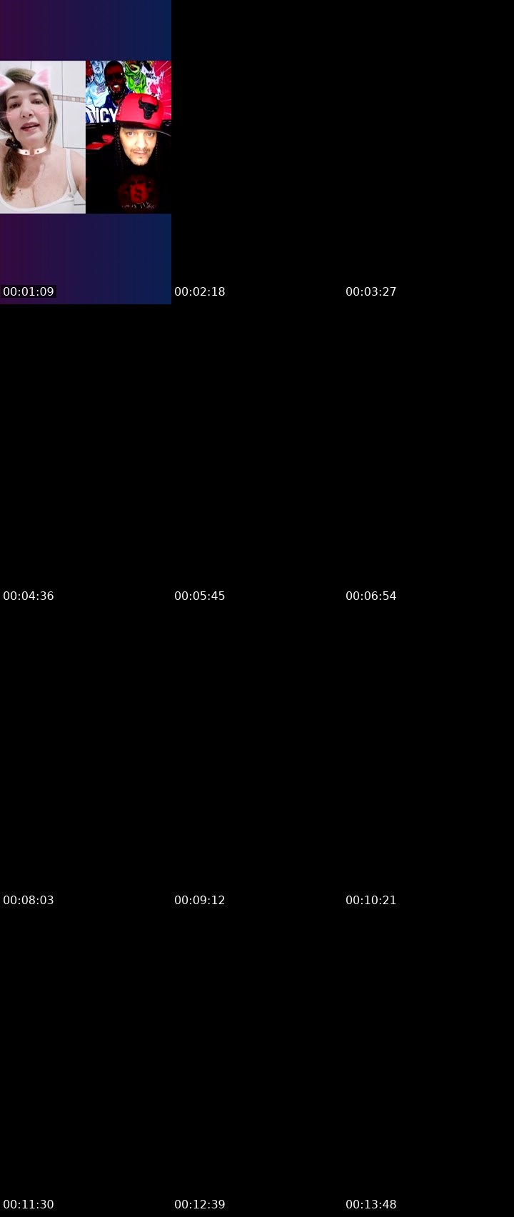 Contact-sheet preview of Bel Vida1k's Liveme recording