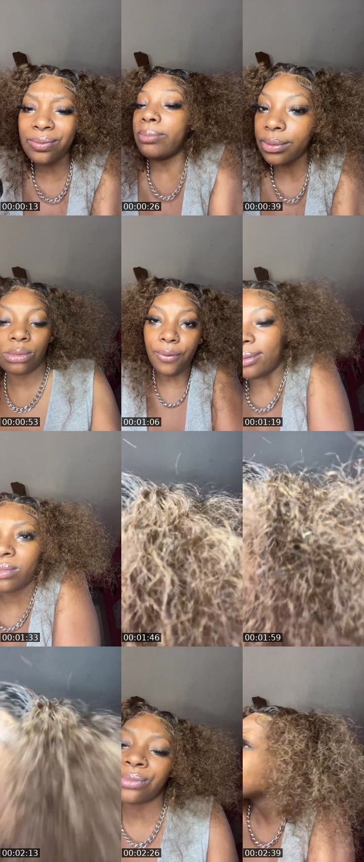 Contact-sheet preview of BrownSugar😍🤎's Liveme recording