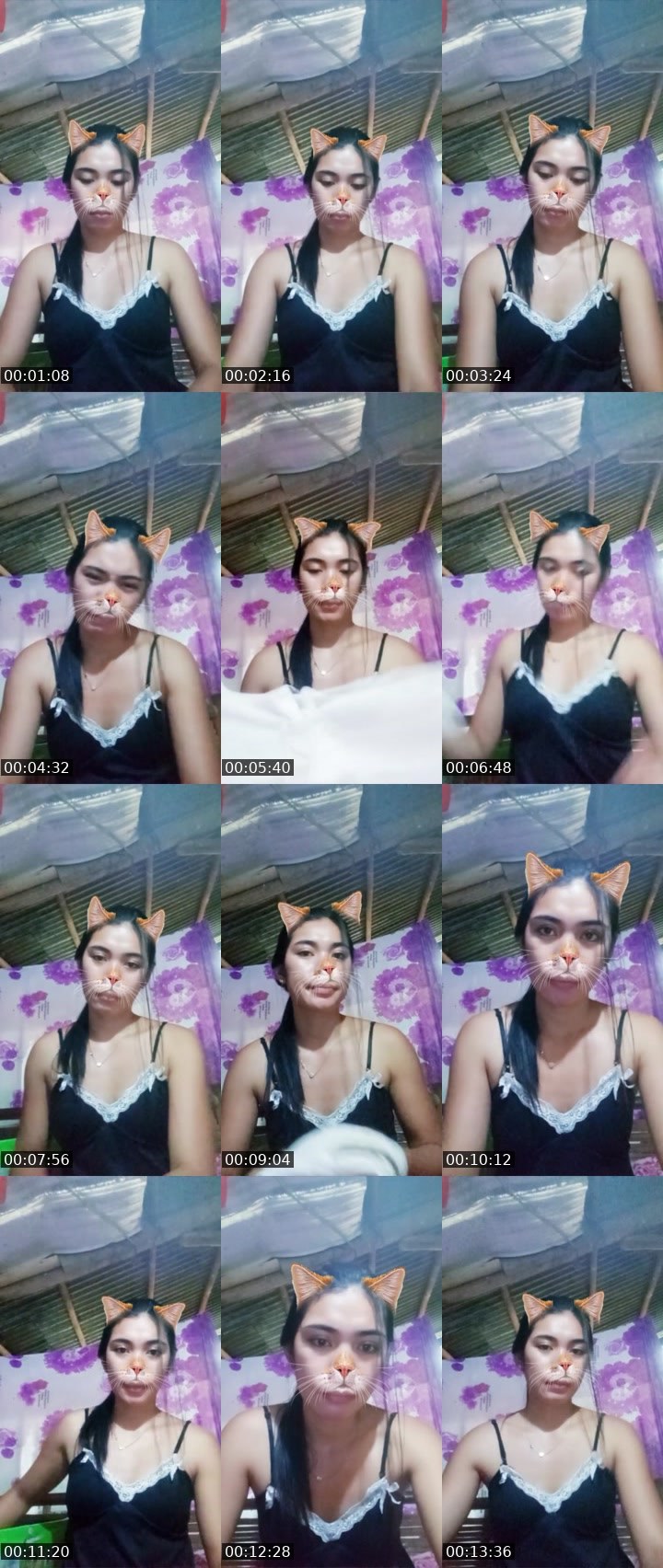Contact-sheet preview of 🐺👸Crystal🧜's Liveme recording