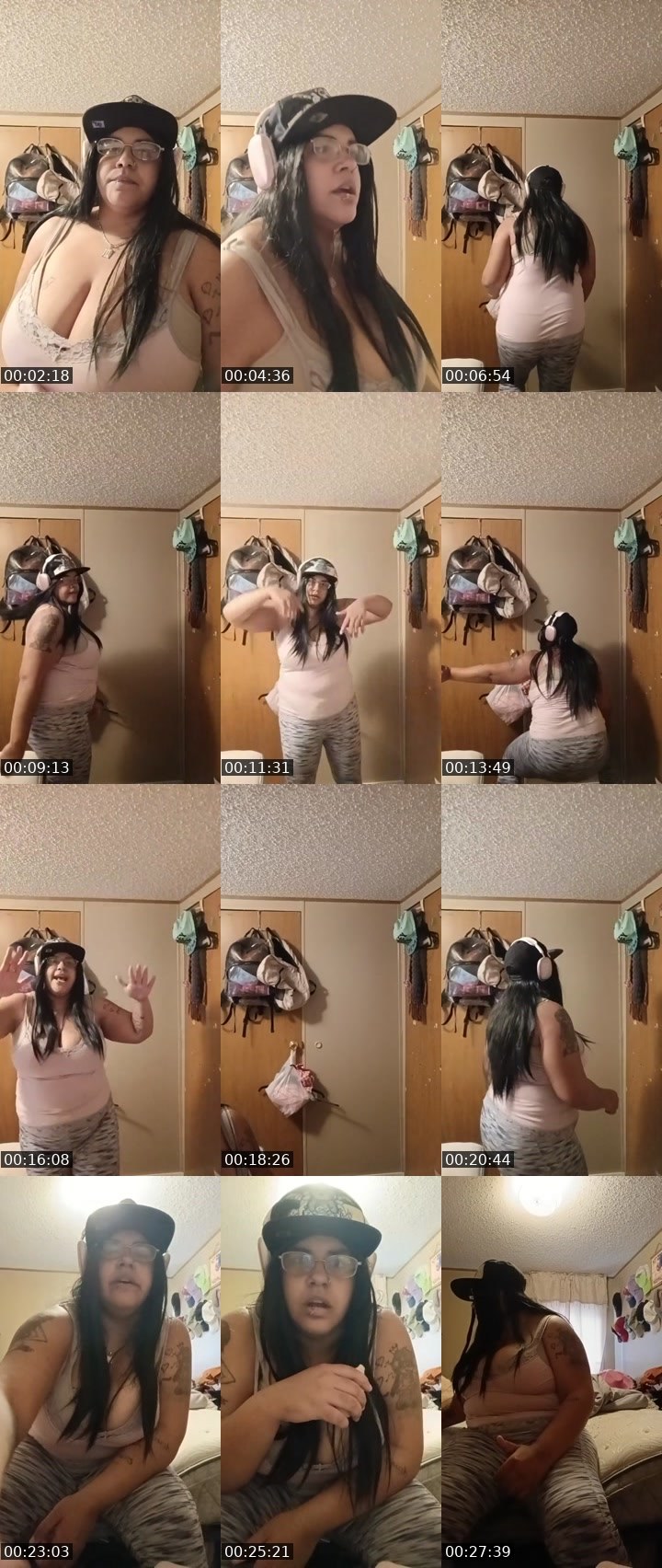 Contact-sheet preview of princess warrior's Liveme recording