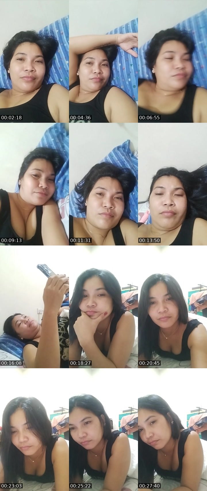 Contact-sheet preview of Elaine claire's Liveme recording